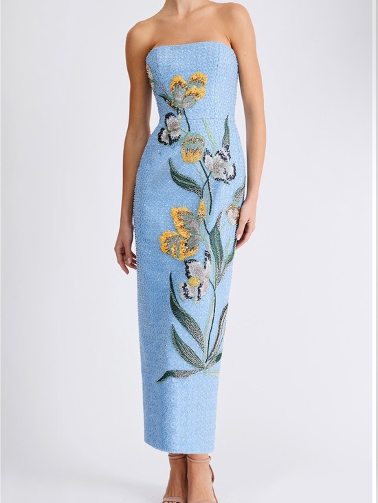 Helsi Dresses & Skirts - Helsi Sofia Beaded Strapless Dress